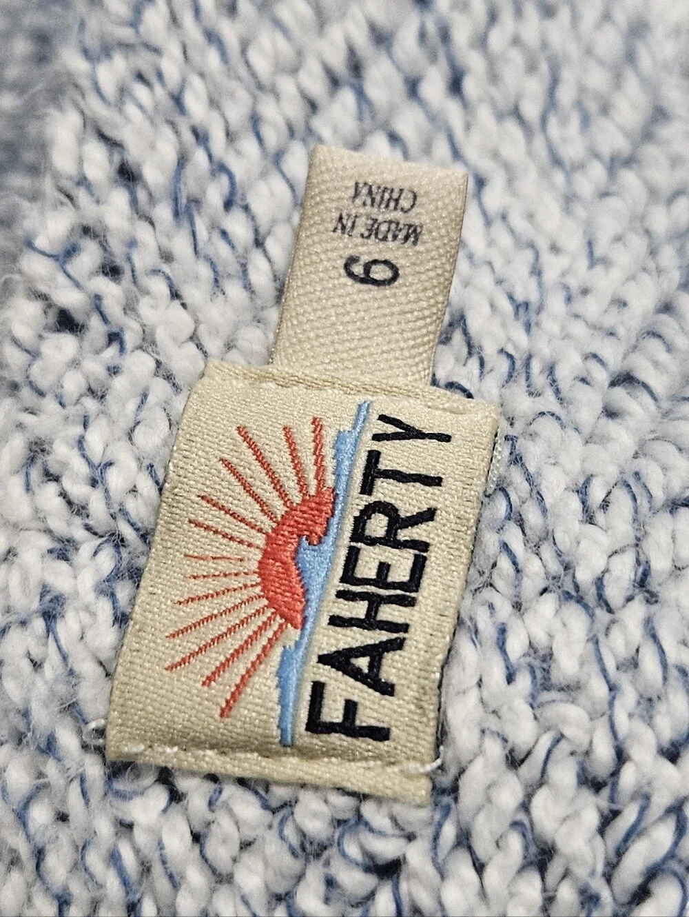 Faherty kids whitewater sweatershirt hoodie pants matching set size 6